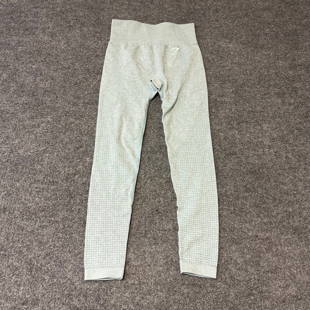 Gymshark Leggings Womens Size S Sage Green Adapt Marl Seamless High Waist Active